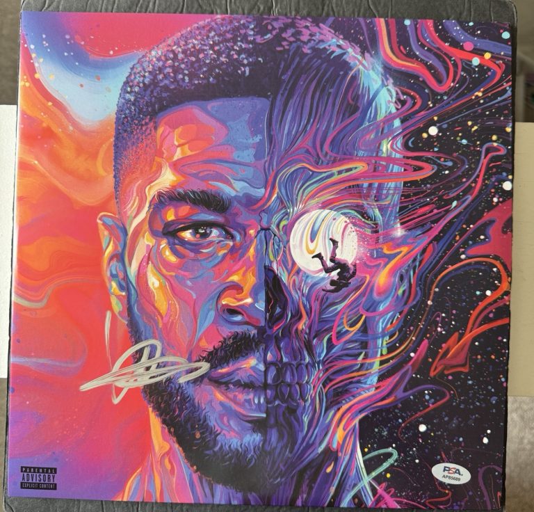 Kid Cudi Signed Autographed Man On The Moon: The Chosen Vinyl Record PSA/DNA
