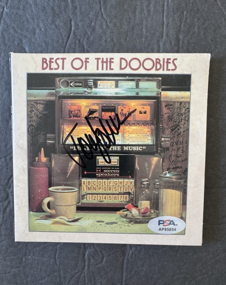The Doobie Brothers Signed CD Tom Johnston Best Of The Doobies PSA/DNA COA
