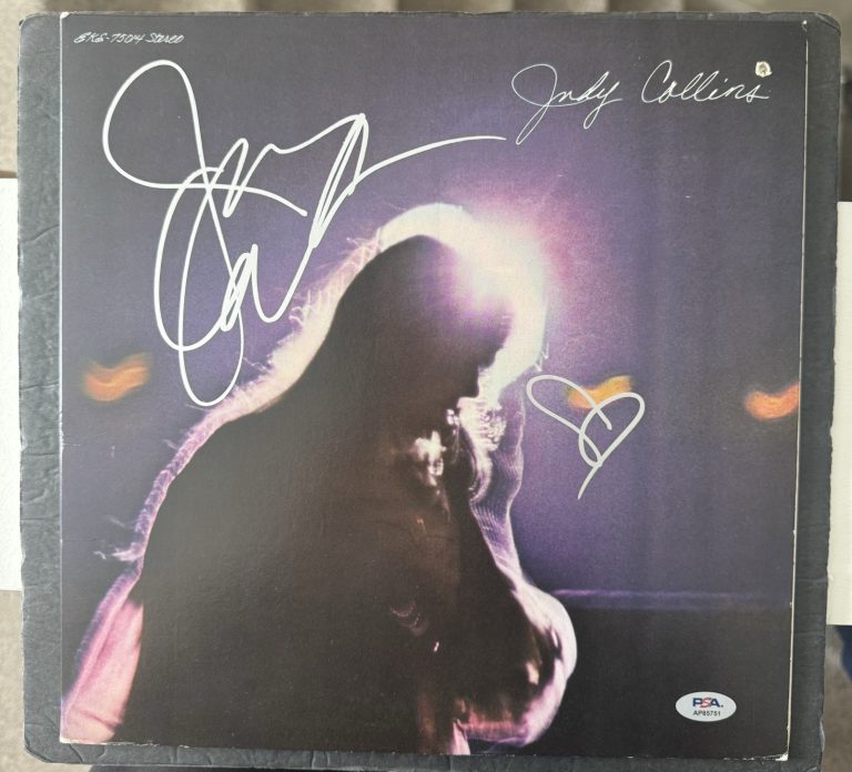 Judy Collins signed Vinyl Living PSA/DNA COA Autograph Record Album Lp Record