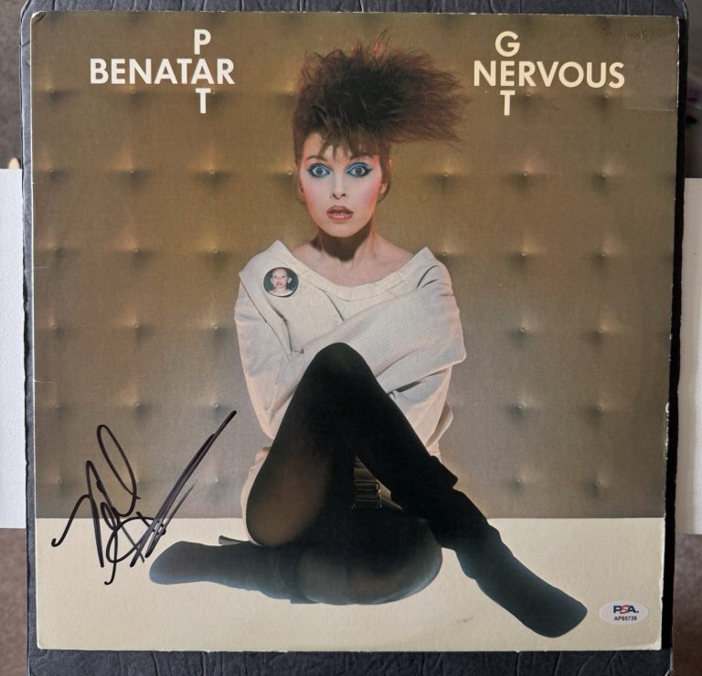 Neil Geraldo Signed Vinyl Get Nervous Autograph Album PSA/DNA COA record Lp
