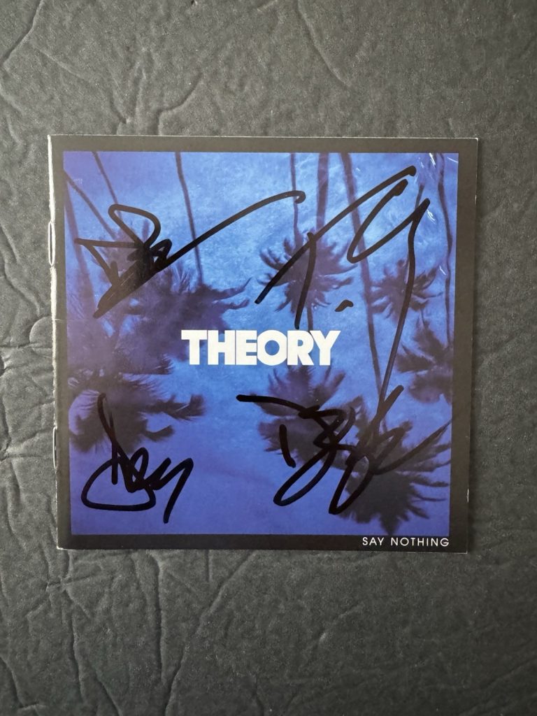 Theory Of A Deadman Say Nothing CD JSA COA Autograph Complete Band All Members