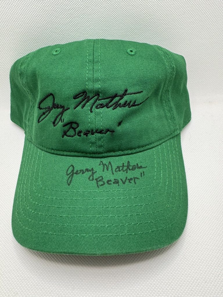 Jerry Mathers “Leave it To Beaver” Signed Baseball Hat Autographed Exact Proof