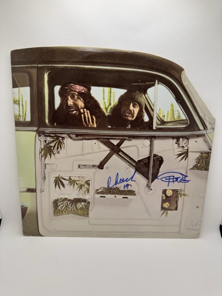 Cheech & Chong Signed Los Cochinos Vinyl LP Record Tommy & Marin Comedy JSA COA
