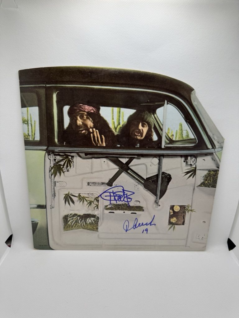 Cheech & Chong Signed Los Cochinos Vinyl LP Record Tommy & Marin Comedy JSA COA