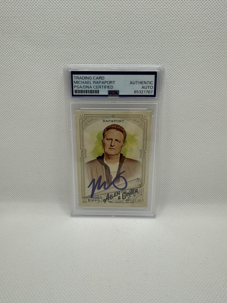 Michael Rapaport Signed Allen & Ginter #139 2018 Card Slabbed PSA/DNA auto