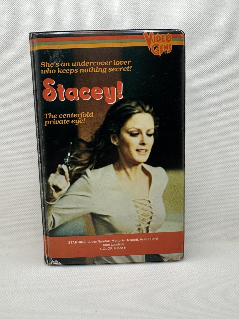 Stacey VHS Anne Randall  Video Gems Films Andy Sidaris ULTRA RARE CLAMSHELL
