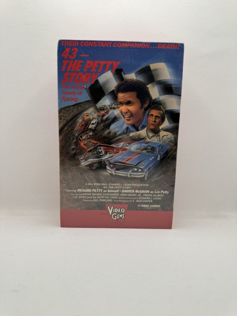43 - THE PETTY STORY VHS Video Gems Label Big Box RACING 1986 Scarce SEALED