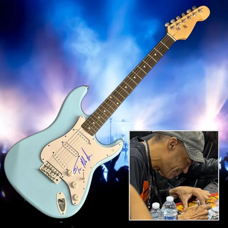 GFA G3 Band Guitarist  * TONY MacALPINE *  Signed Electric Guitar PROOF COA