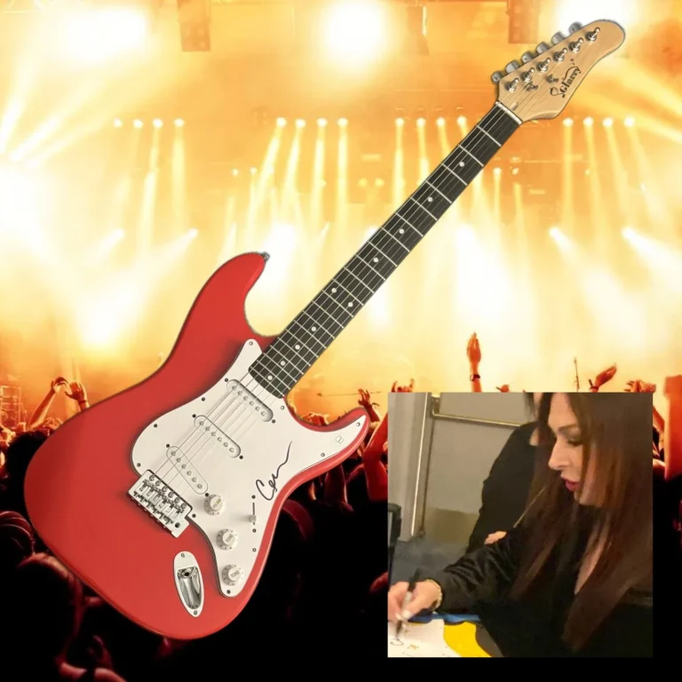 GFA Wilson Phillips Star  * CARNIE WILSON *  Signed Electric Guitar PROOF COA