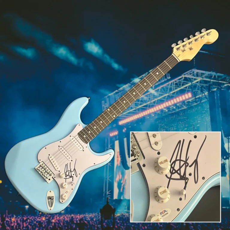 PSA  Aerosmith Band Rock Star  * STEVEN TYLER *  Signed Electric Guitar  COA