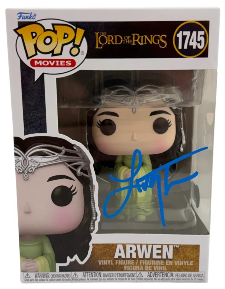 Liv Tyler Signed Arwen Funko The Lord of The Rings Autograph Beckett Witness