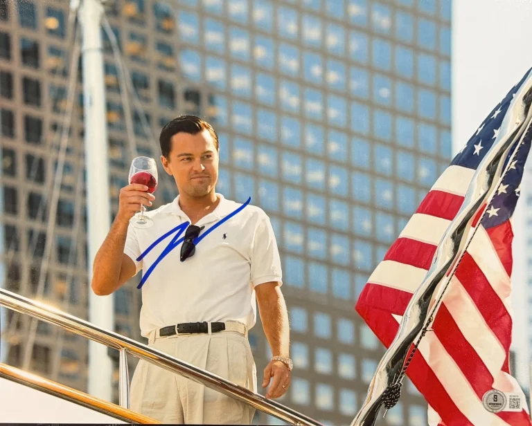 Leonardo Dicaprio Signed 11x14 Photo The Wolf of Wall Street BAS LOA Auto 10