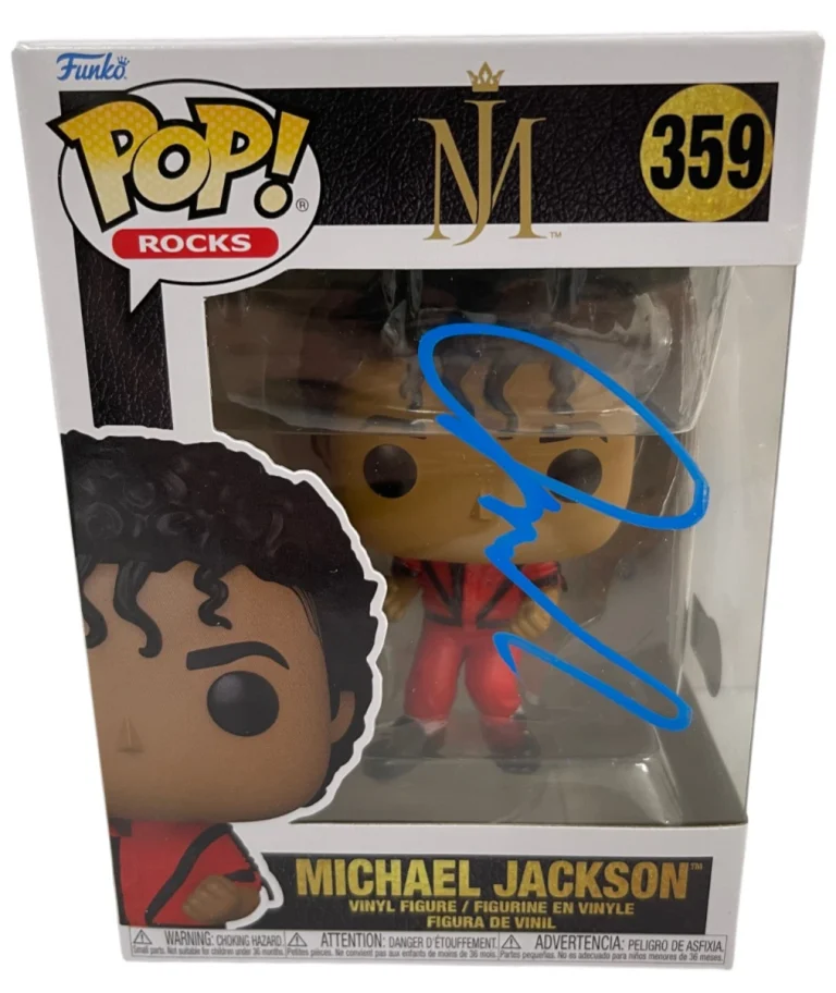 Jaafar Jackson Signed Michael Jackson Funko Authnetic Autograph Beckett