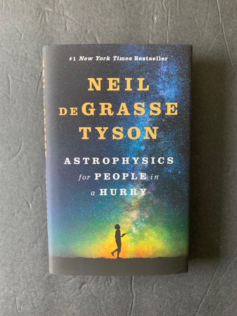 NEIL DEGRASSE TYSON SIGNED ASTROPHYSICS FOR PEOPLE IN A HURRY BOOK PSA/DNA COA