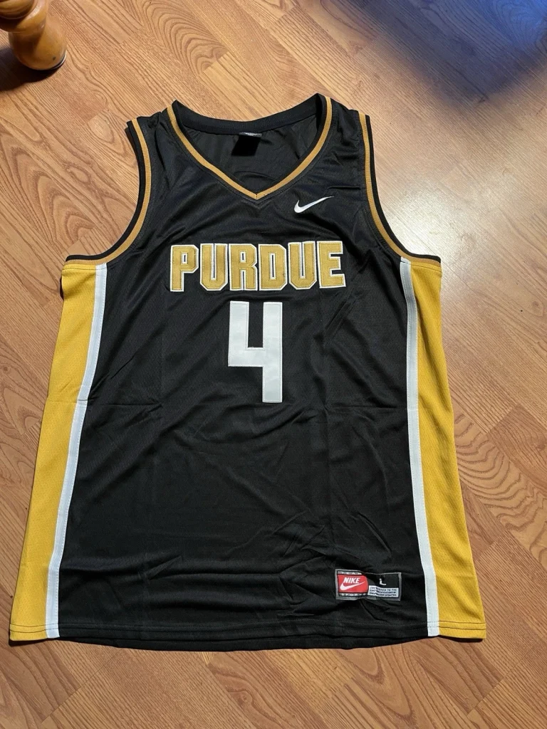 Robbie Hummel Purdue Boilermakers NCAA #4 Basketball 🏀 Jersey Large