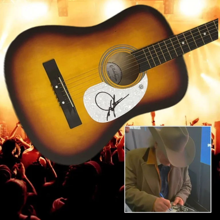 GFA Guitars, Cadillacs Star  * DWIGHT YOAKAM *  Signed Acoustic Guitar PROOF COA