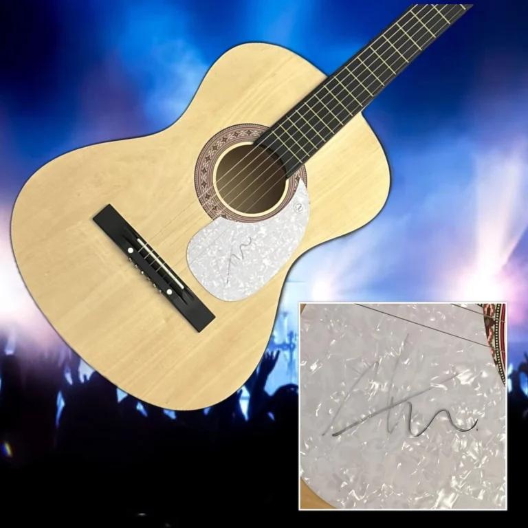 GFA Midland Country Star  * MARK WYSTRATCH *  Signed Acoustic Guitar COA