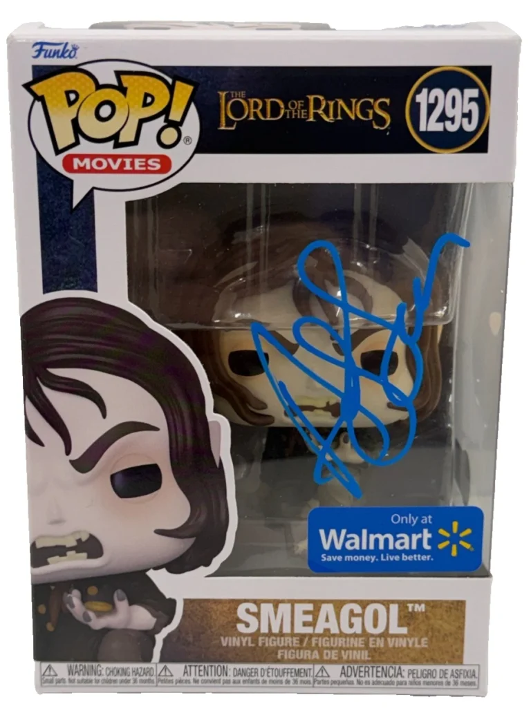 Andy Serkis Signed Smeagol Funko Lord of the Rings Authentic Autograph Beckett