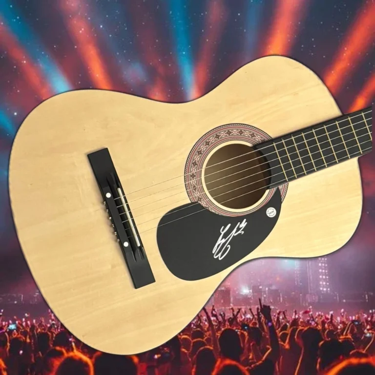 GFA Religiously Country Star  * BAILEY ZIMMERMAN *  Signed Acoustic Guitar COA