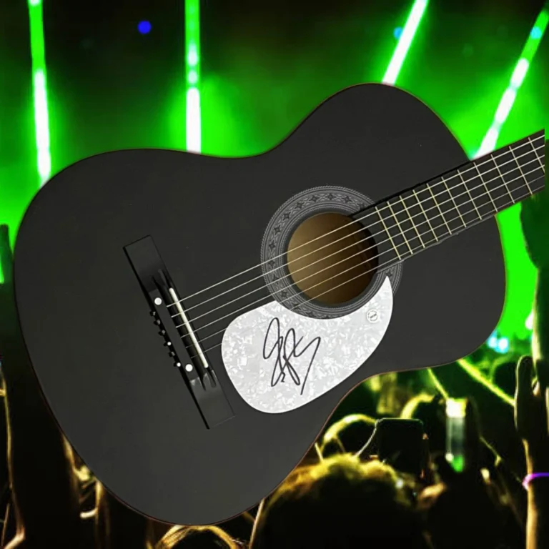 GFA Mind on You Country Star  * GEORGE BIRGE *  Signed Acoustic Guitar COA