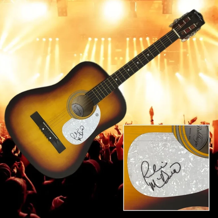 GFA Lonestar Band Amazing Singer * RICHIE McDONALD *  Signed Acoustic Guitar COA