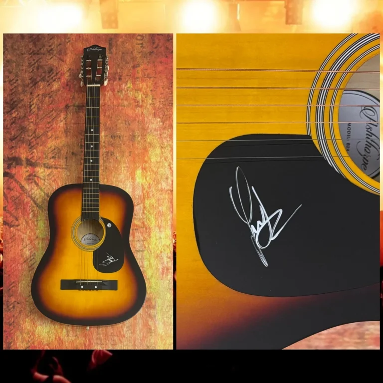 GFA Willie Nelson's Son Country  * LUKAS NELSON *  Signed Acoustic Guitar COA