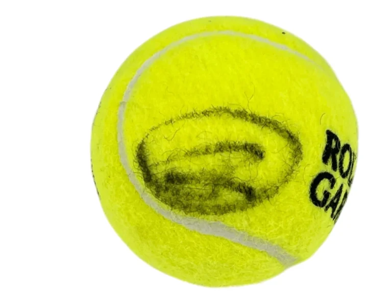 Novak Djokovic Signed Autograph French Open Official Tennis Ball Authentic JSA