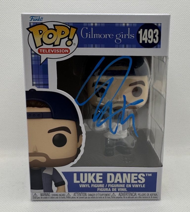 Scott Patterson Gilmore Girls Luke Danes #1493 Signed Funko Pop JSA Autograph