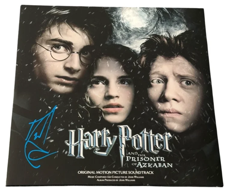 Daniel Radcliffe Signed Harry Potter & the Prisoner of Azkaban Vinyl LP Beckett
