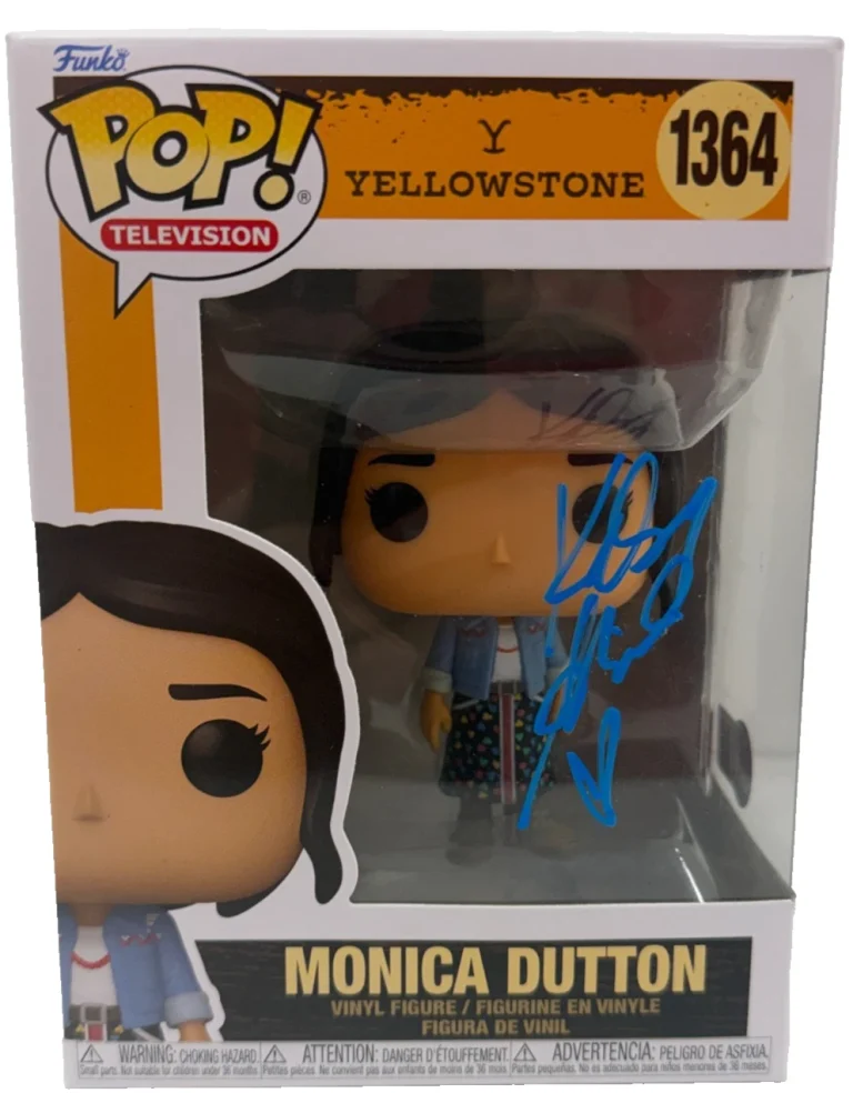 Kelsey Asbille Signed Monica Dutton Funko Yellowstone Autograph Beckett