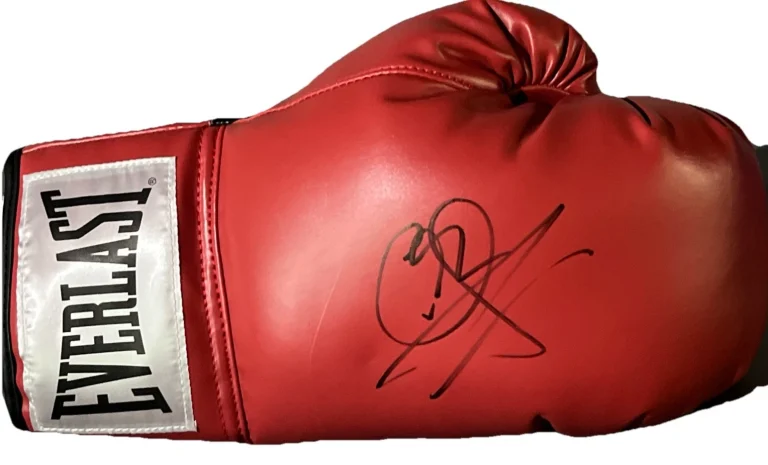 CARL COBRA FROCH SIGNED AUTOGRAPH EVERLAST BOXING GLOVE JSA COA HOF 2023 CHAMP