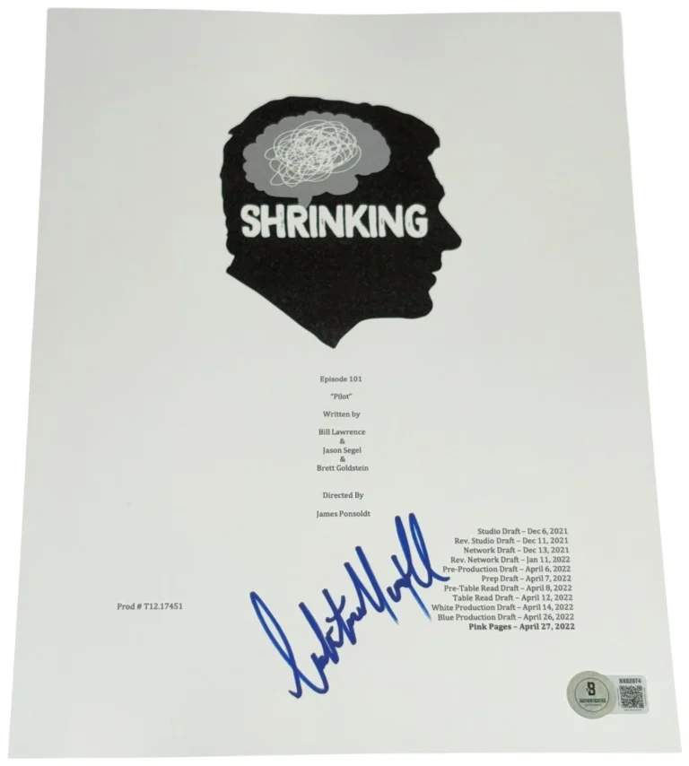 Lukita Maxwell Signed Autograph Shrinking Pilot Full TV Script Authentic Beckett