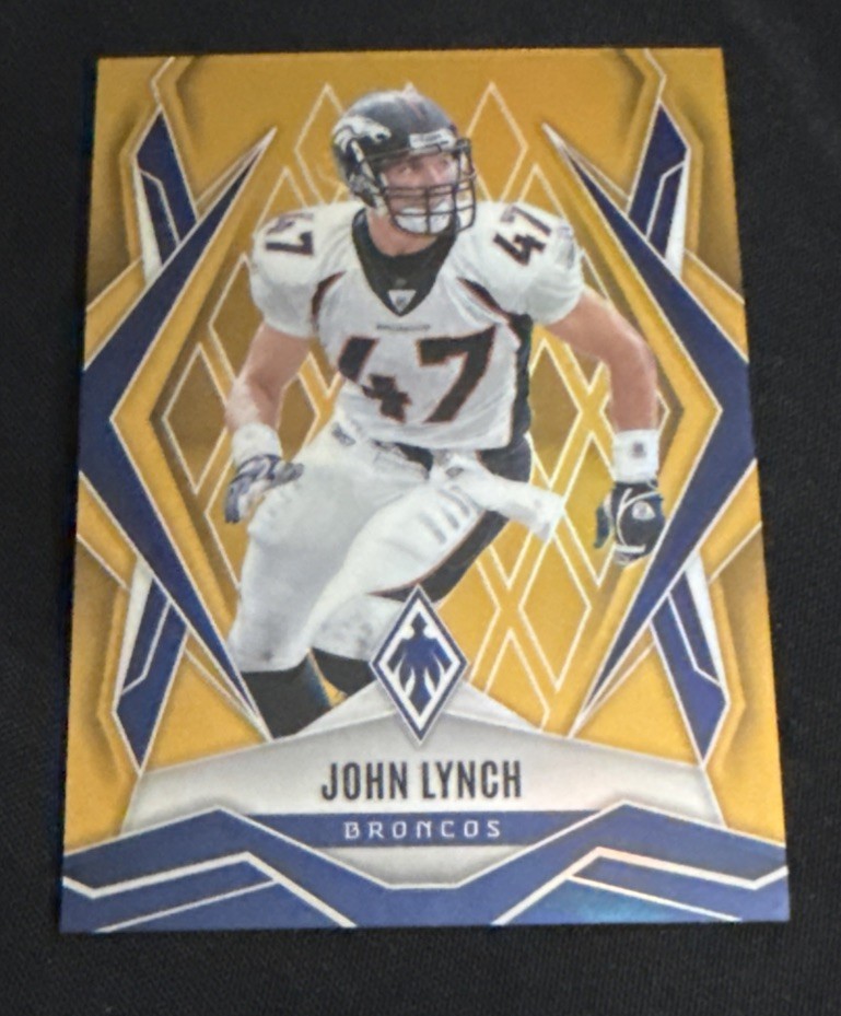 2025 JOHN LYNCH Panini Phoenix Gold /10 #131 Broncos ZP