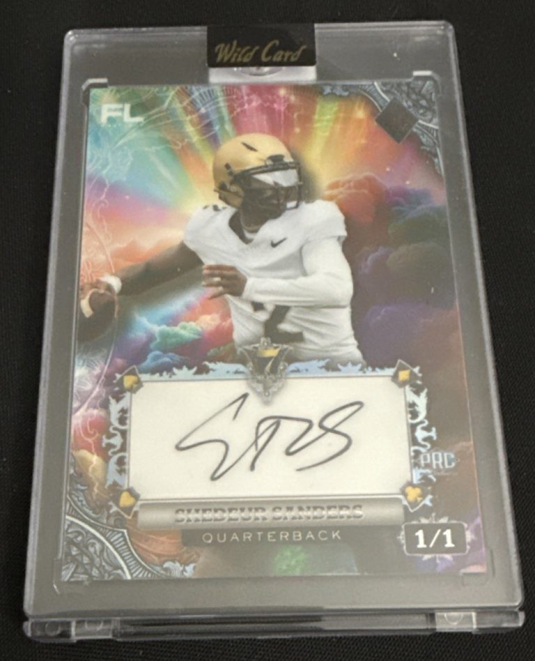 2024 Wild Card 7 Card Stud - Shedeur Sanders 1/1 Auto