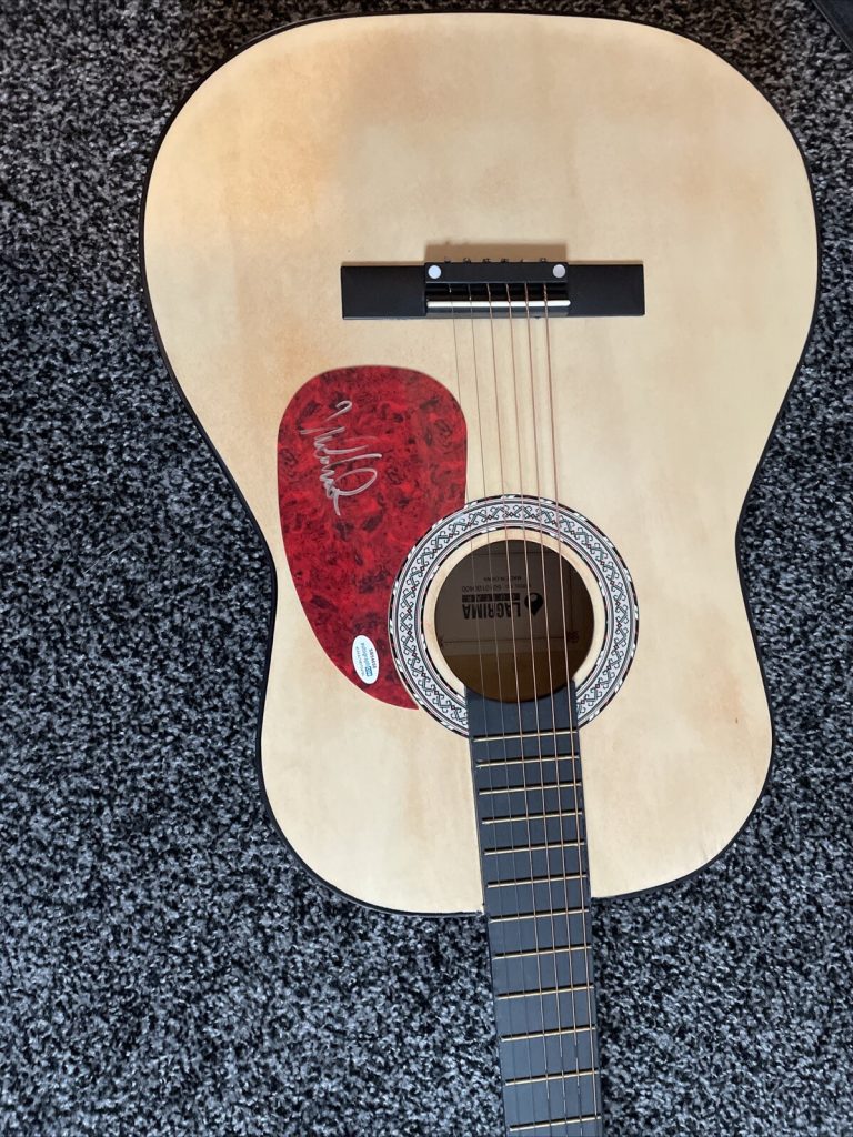 Michael McDonald The Doobie Brothers Signed Acoustic Guitar ACOA COA
