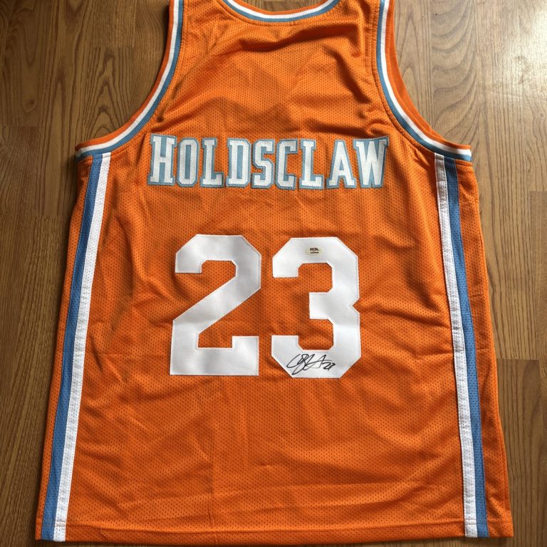 TENNESSEE VOLUNTEERS- CHAMIQUE HOLDSCLAW Signed/Autographed Jersey PSA HOF LEGEN