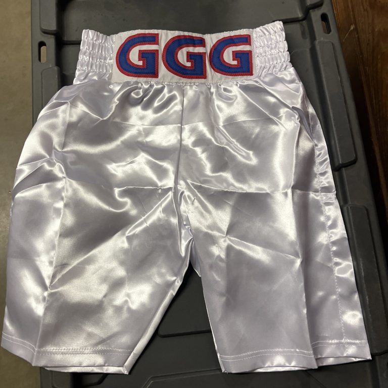 BOXER GENNADY GOLOVKIN GGG BOXING TRUNKS SHORTS IBHOF 2026
