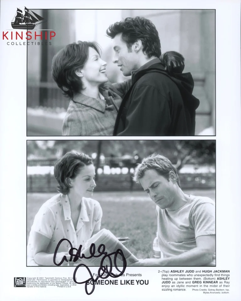 Ashley Judd signed Someone Like You Movie Promo Photo JSA COA Vintage Auto B1093