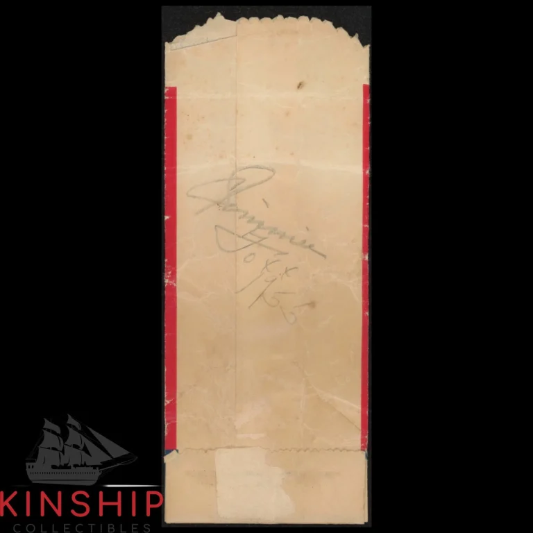 Jimmie Foxx signed Spalding Baseball Bag JSA LOA Rare HOF Auto Z2554
