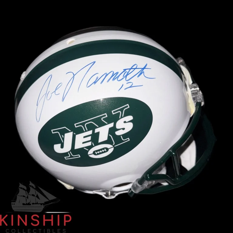 Joe Namath signed NY Jets Full Size Helmet PSA DNA COA Football HOF Auto F106