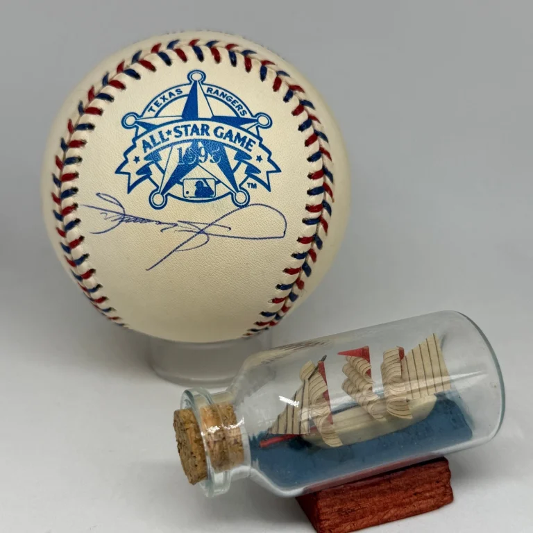 Sammy Sosa signed Rawlings 1995 All Star Game Logo Baseball JSA COA Cubs A4351