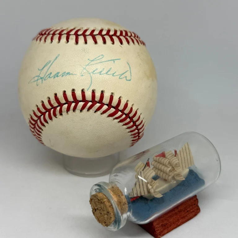 harmon Killebrew signed Rawlings OAL Baseball JSA COA Twins HOF Auto A4352