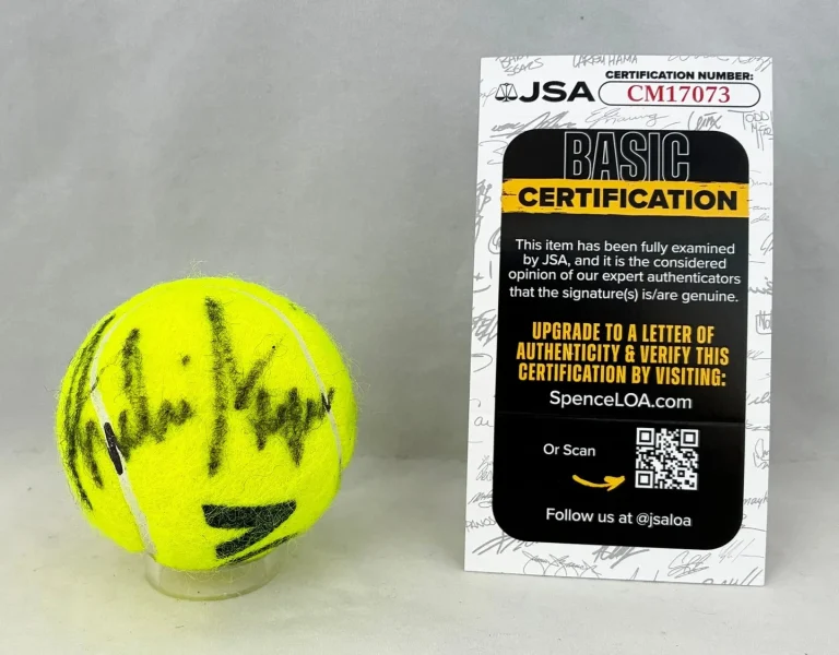 Andre Agassi Signed Tennis Ball Australian Open JSA COA