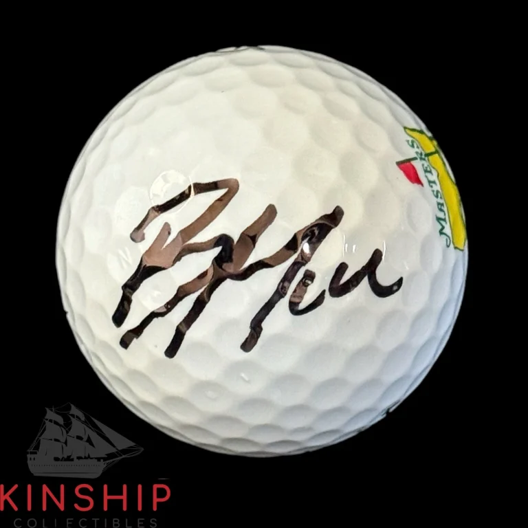 Robert MacIntyre signed Masters Logo Golf Ball JSA COA PGA Star Auto A4377