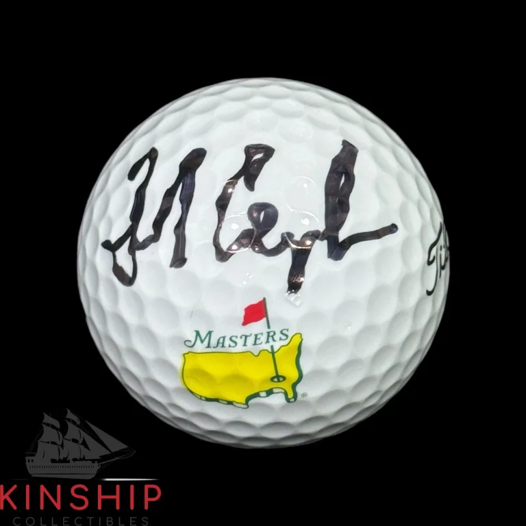 Fred Couples signed Masters Logo Golf Ball JSA COA PGA Star Auto A4382