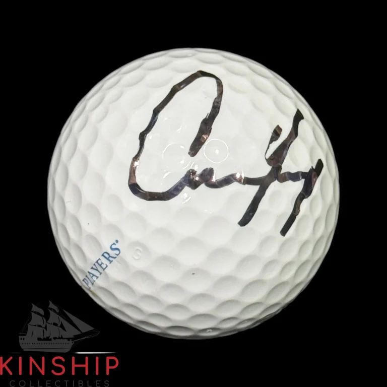 Cameron Young signed Players Championship Golf Ball JSA COA PGA Auto Cam A4381