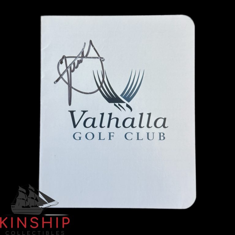 Xander Schauffele signed Valhalla Scorecard JSA COA PGA Champion Golf Auto Z2591