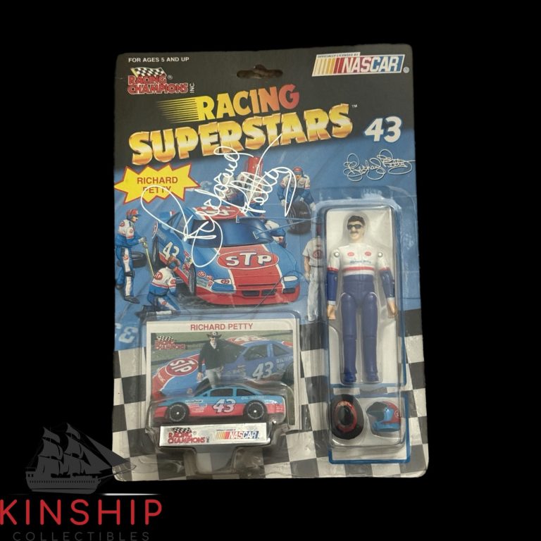 Richard Petty signed 1991 Racing Champions 43 Action Figure JSA COA NASCAR Z2595