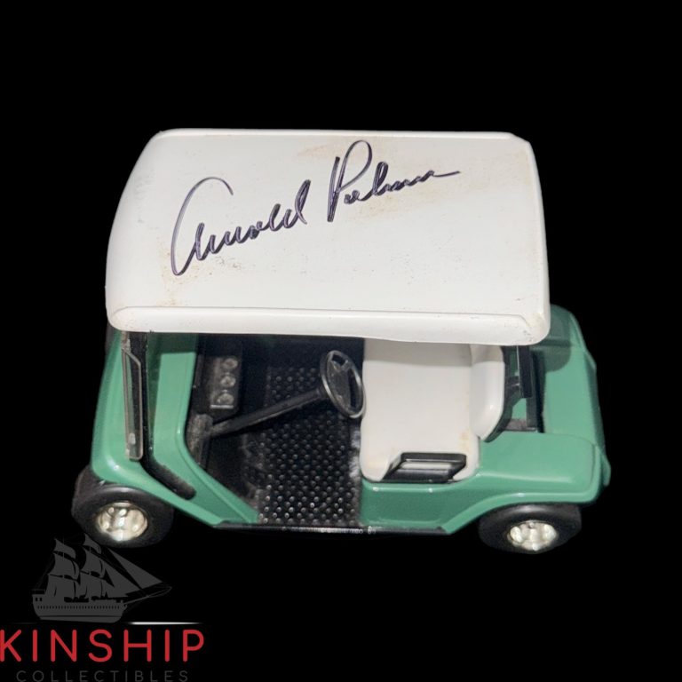 Arnold Palmer signed 1:16 Mini Golf Cart JSA COA Masters US Open Auto Rare Z2597