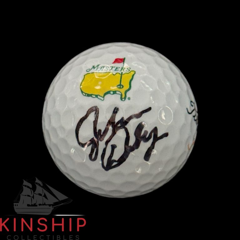 John Daly signed Masters Logo Golf Ball JSA COA Rare PGA British Open Auto AQTY
